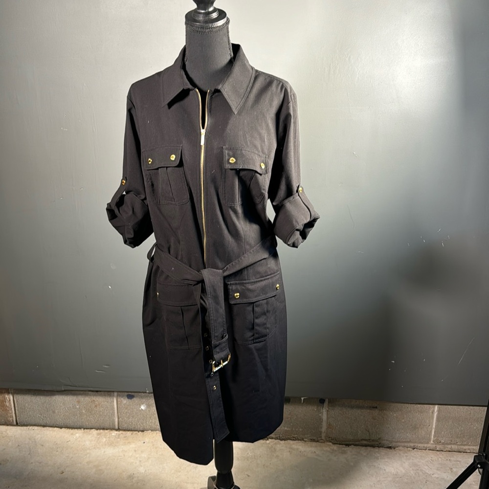 Michael Kors Black Shirt Dress
